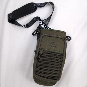 Ratpack 2.0 Emerald Water Bottle Sleeve Bag Shoulder Strap Up to 40 Oz. Bottle